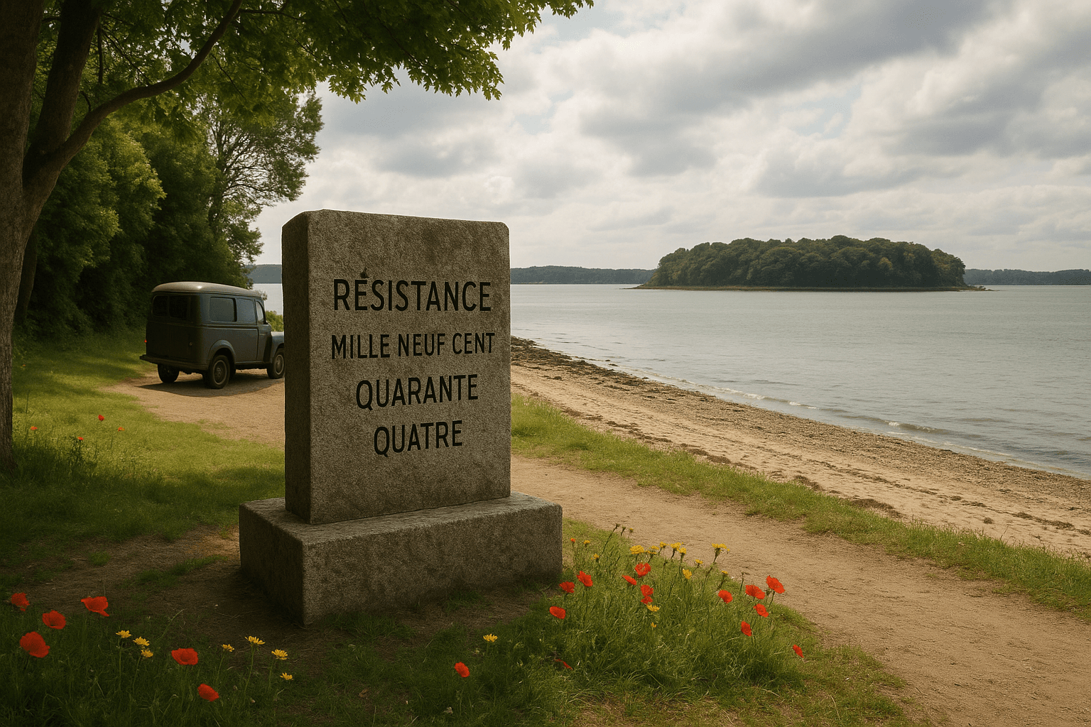 Le mémorial Résistance 1944 à Arradon