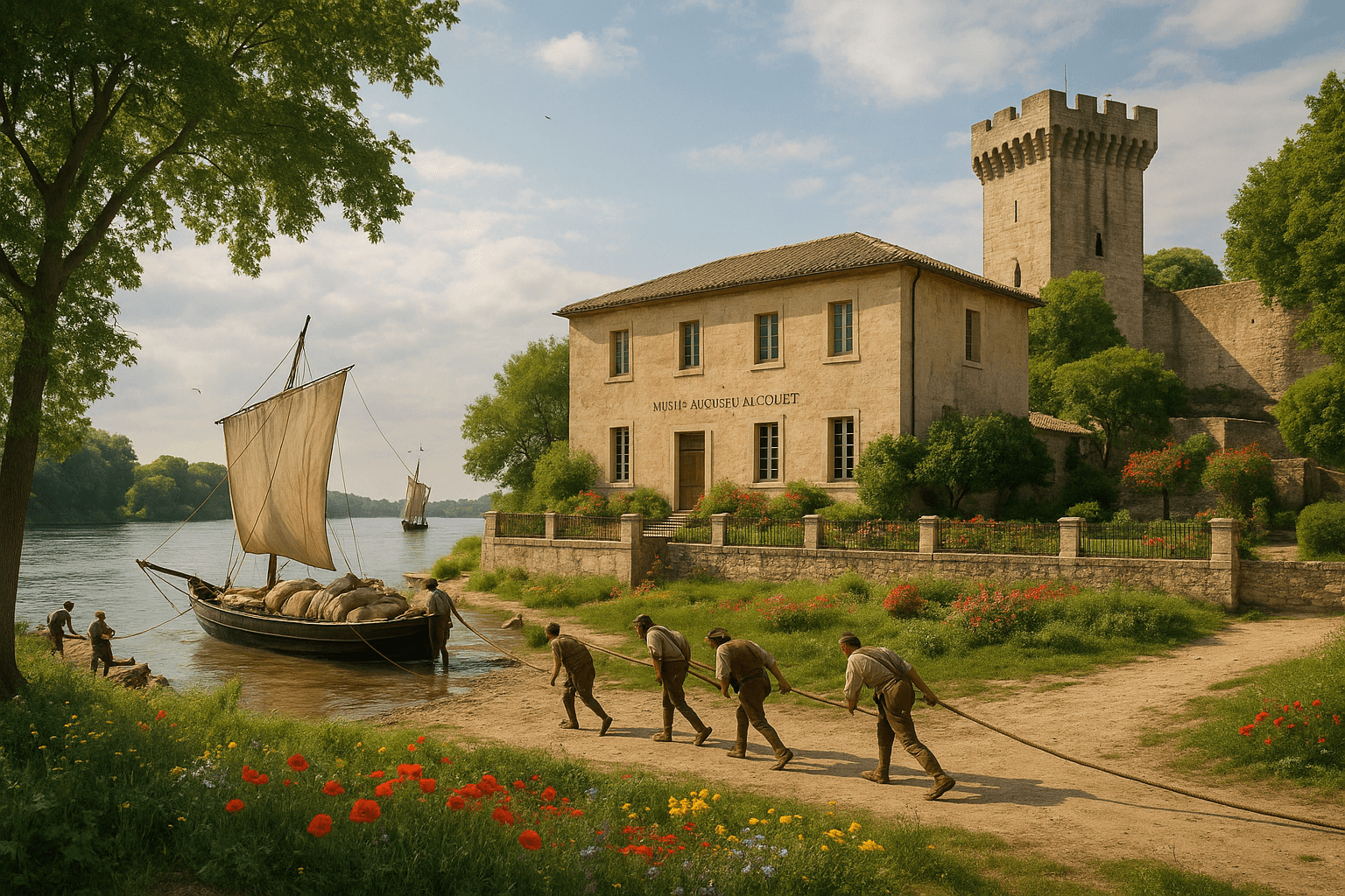 Le Musée Auguste Jacquet à Beaucaire, espaces d’exposition consacrés au patrimoine local