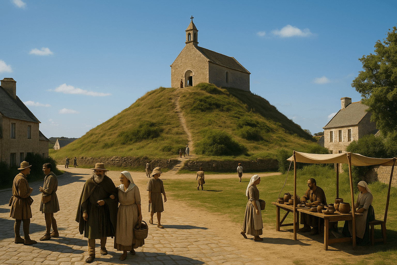 Tumulus Saint-Michel à Carnac