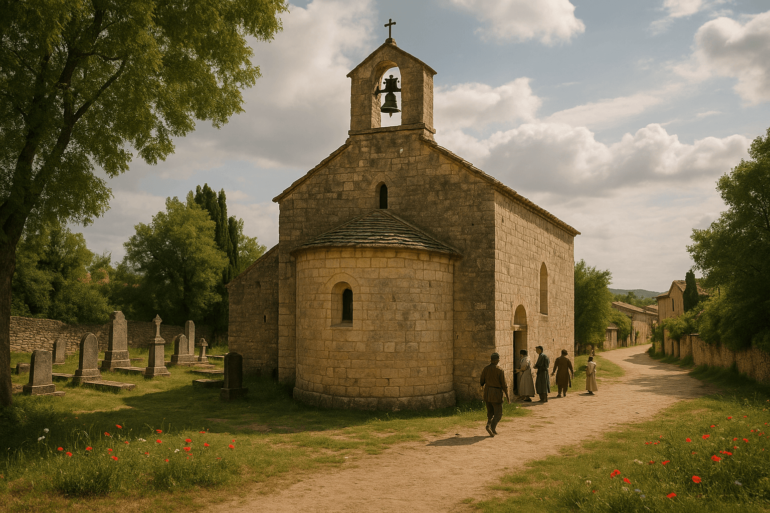 Chapelle Saint Théodorit à Châteauneuf-du-Pape, petite chapelle en pierre