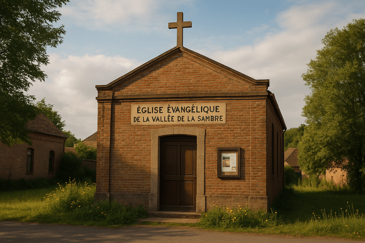 L’église évangélique de la vallée de la Sambre à Feignies, bâtiment de culte protestant