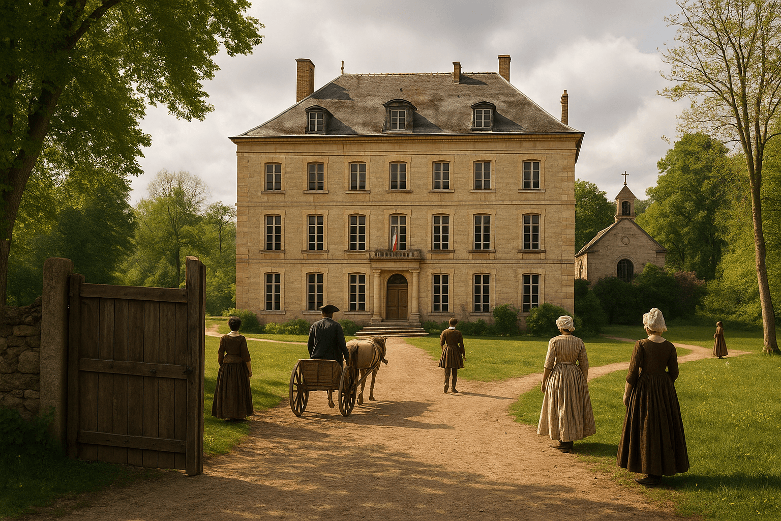 Le Château des Bruneaux à Firminy, demeure historique en pierre au sein d’un parc paysager