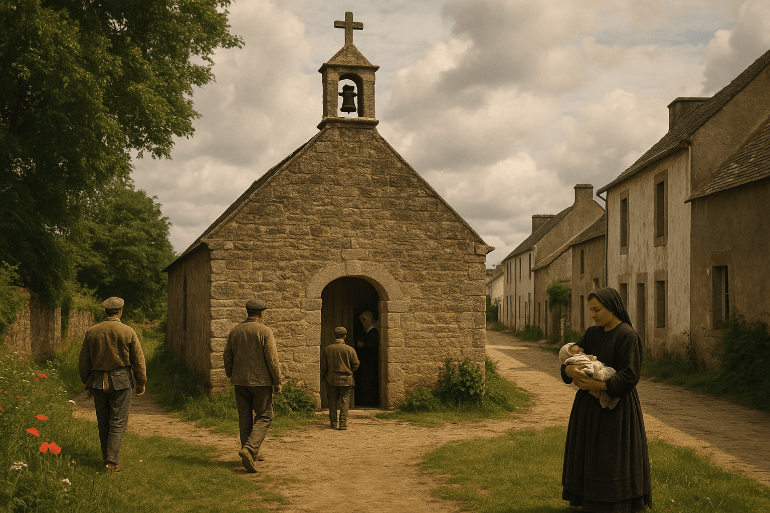 La chapelle Saint-Yves du Resto à Lanester, édifice religieux de quartier