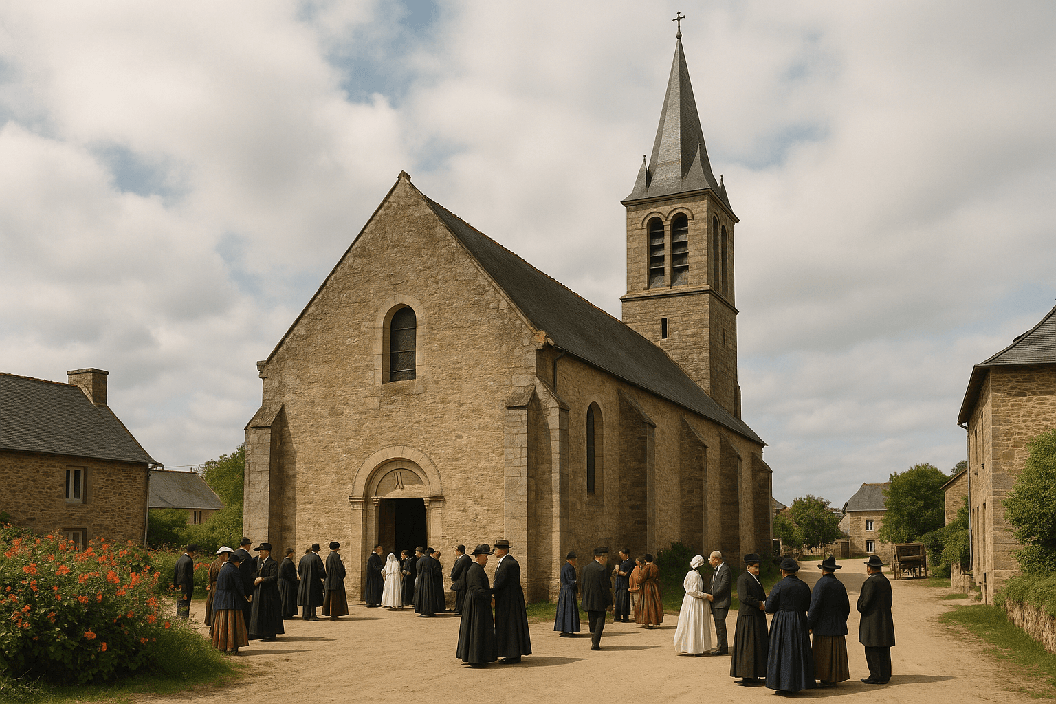 L'église Saint-Pierre - Saint-Paul du Rheu, édifice paroissial au cœur du bourg
