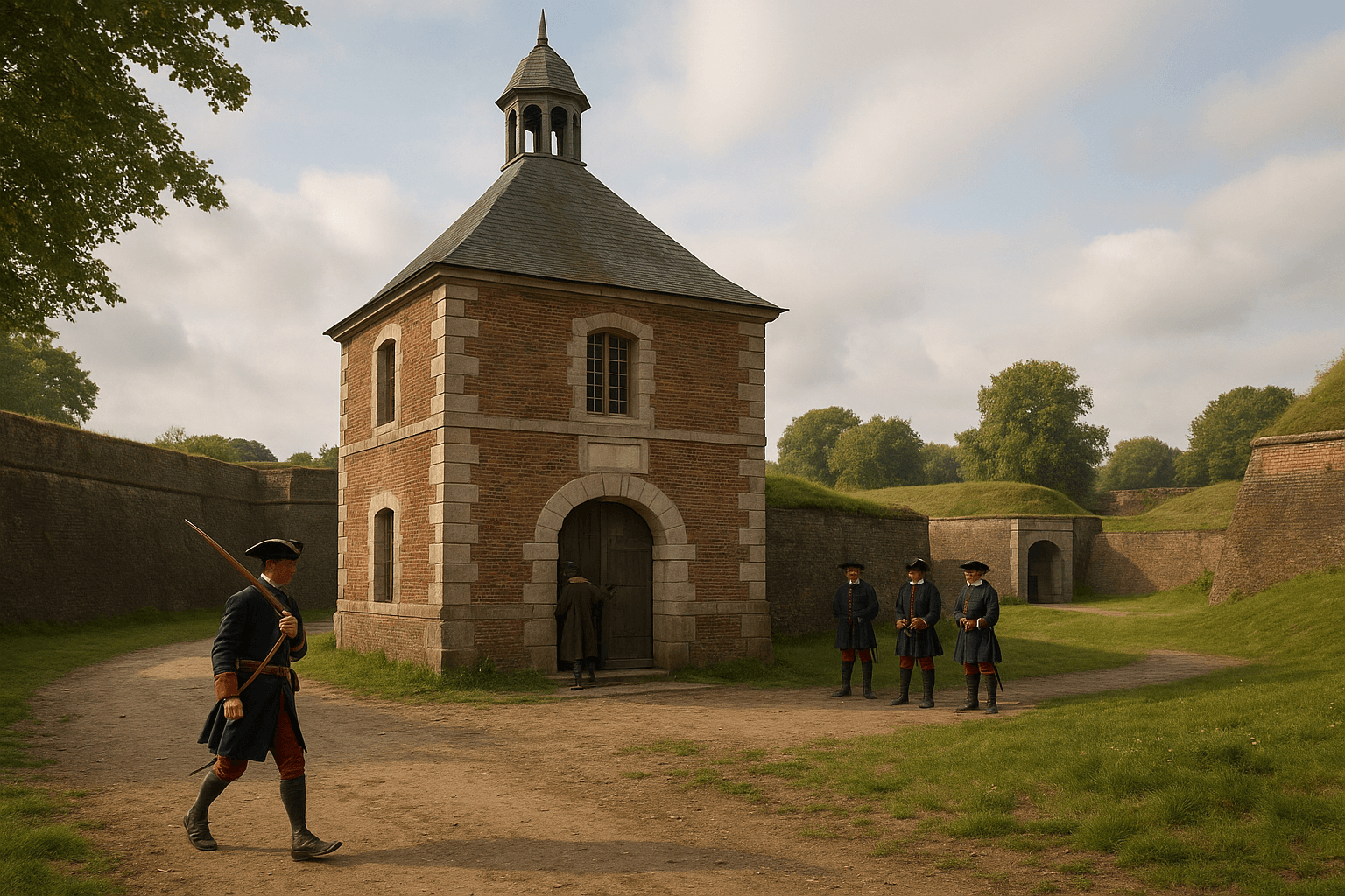 Le Musée du Corps de Garde à Maubeuge, consacré au patrimoine des fortifications.