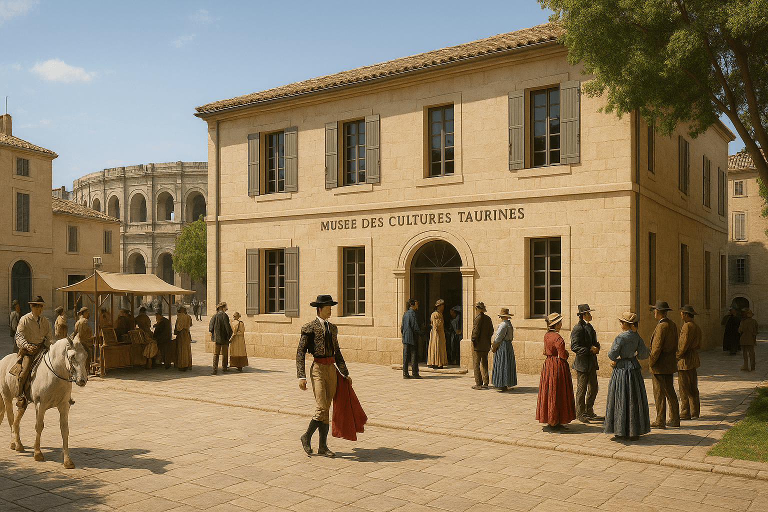 Le Musée des Cultures Taurines à Nîmes, consacré à la tauromachie et aux traditions camarguaises