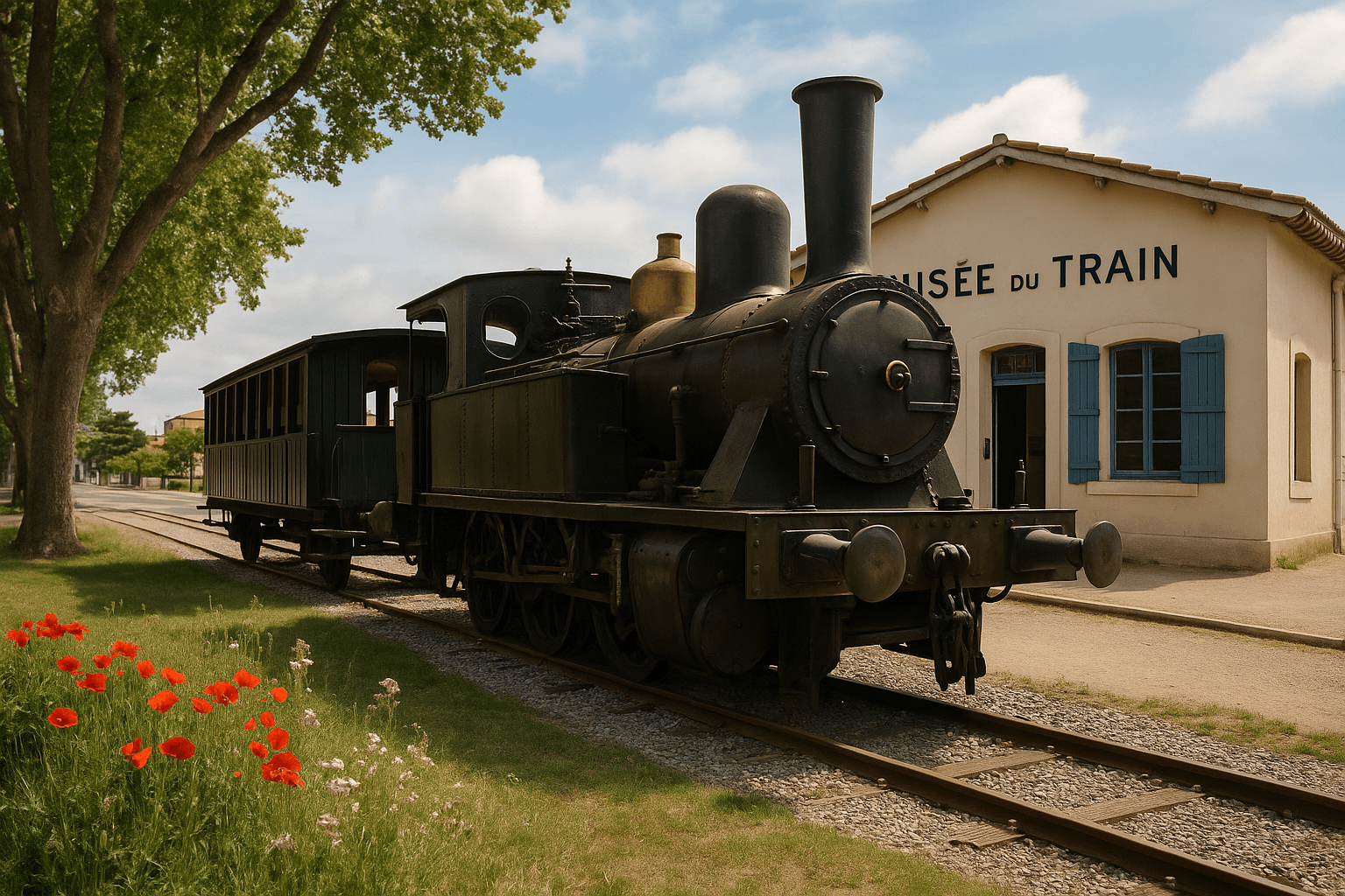 Le Musée du Train à Palavas-les-Flots, dédié à l’ancienne ligne Montpellier–Palavas
