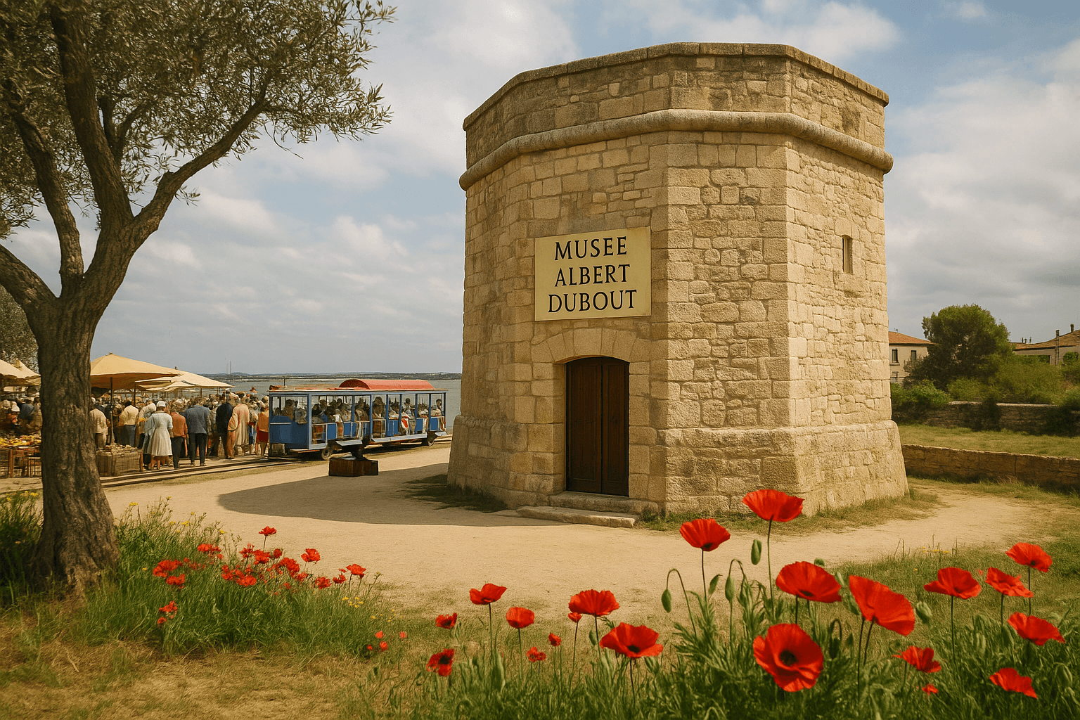 Le Musée Albert Dubout à Palavas-les-Flots, présentant dessins et caricatures de l’artiste