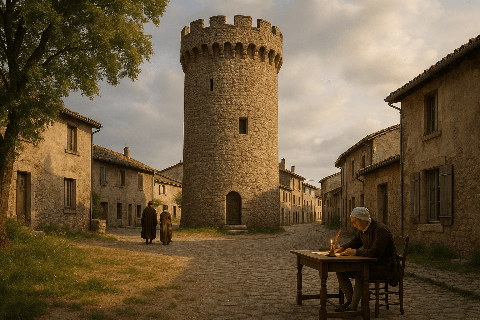 La Tour des Archives de Roche-la-Molière, repère historique de la commune