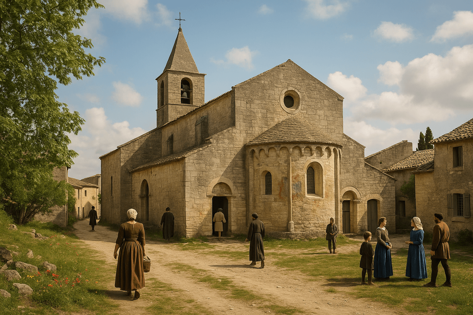 L’ancienne église paroissiale dite du Castelas à Rochefort-du-Gard