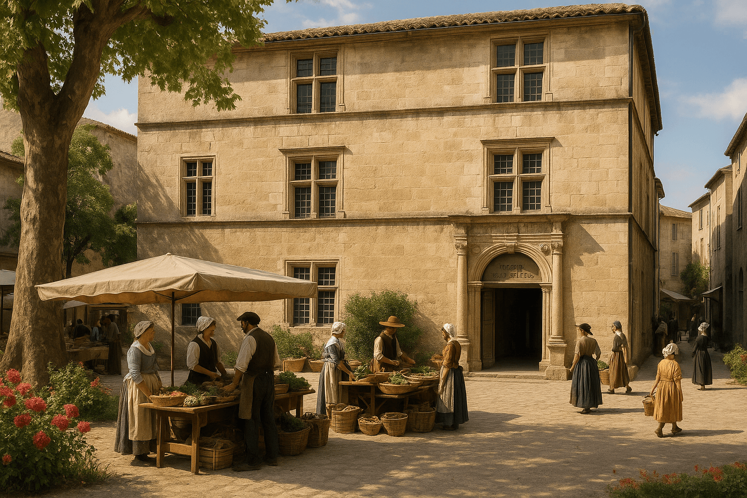 Le Musée des Alpilles à Saint-Rémy-de-Provence, installé dans un bâtiment historique du centre