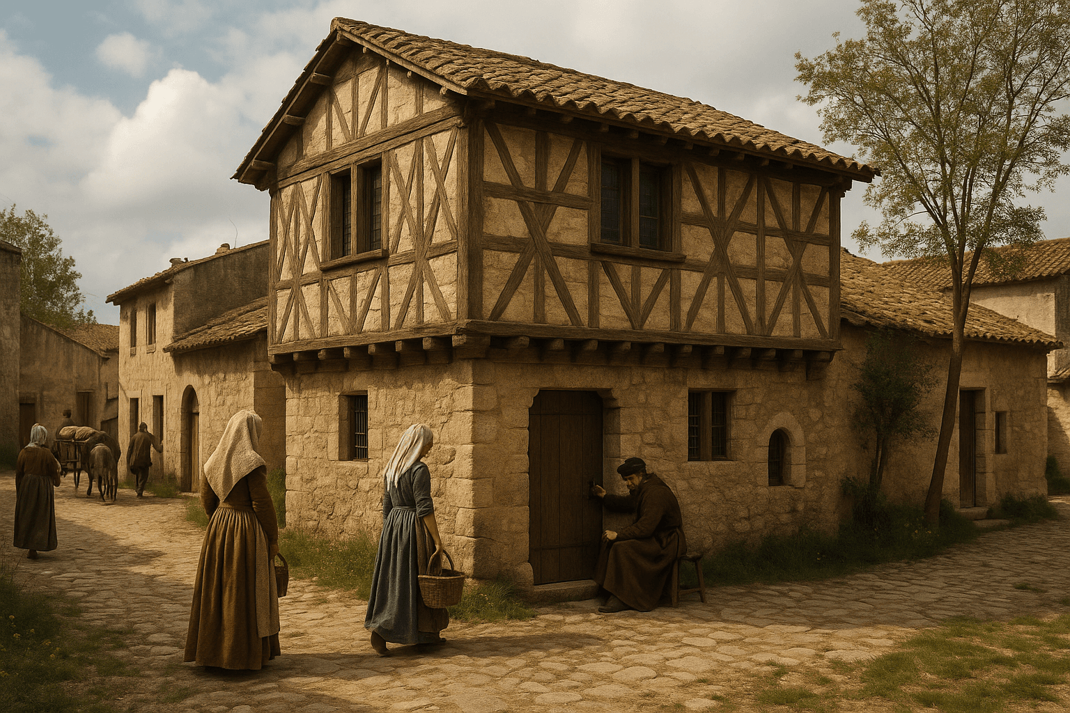 La Maison de Nostradamus à Salon-de-Provence, façade historique dans le centre ancien