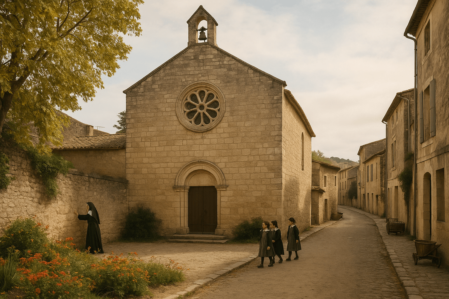 La chapelle des Ursulines de Sommières, au cœur du centre ancien