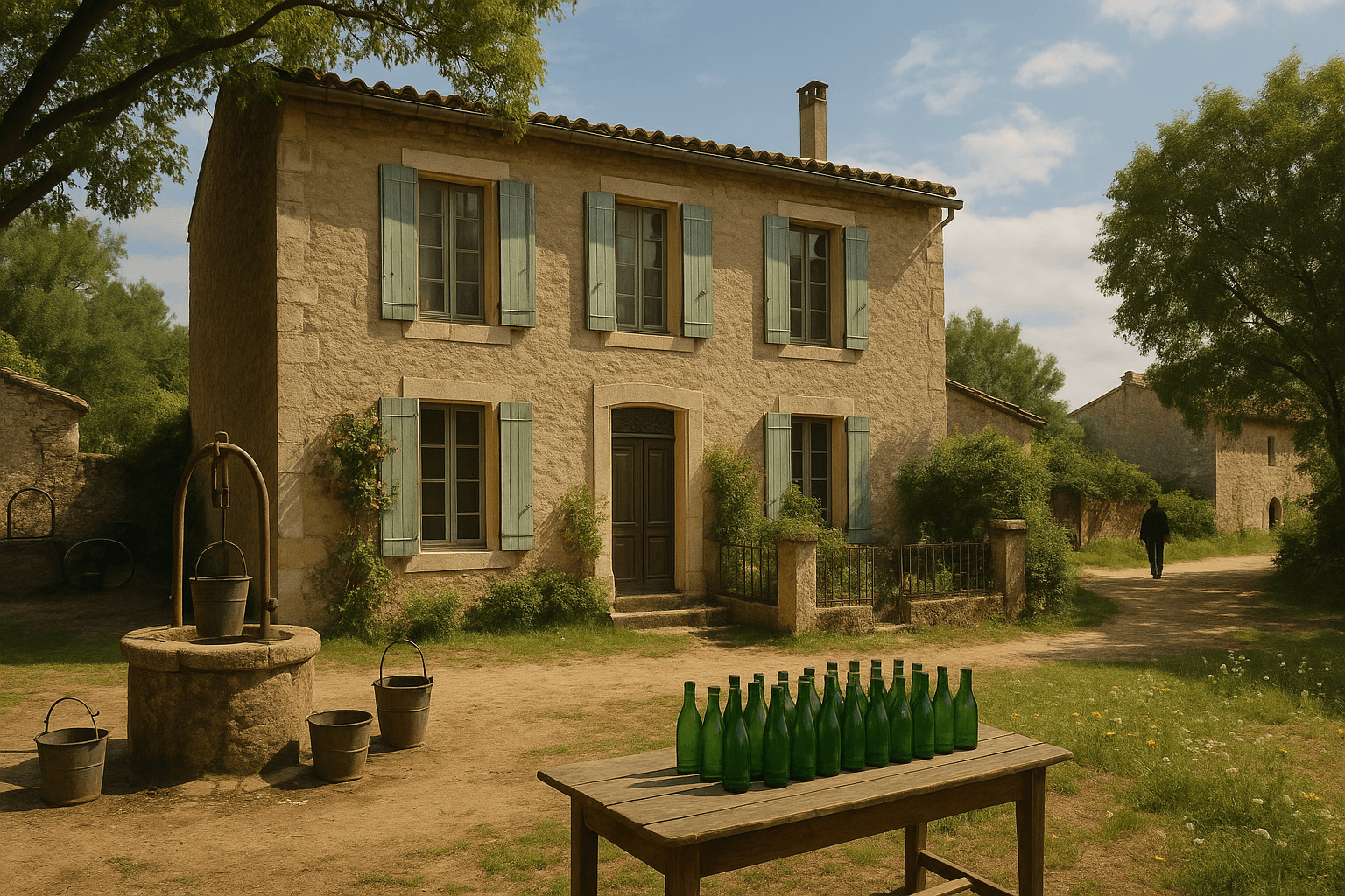 La Maison du docteur Perrier à Vergèze, ancienne demeure liée à l’histoire locale des eaux minérales